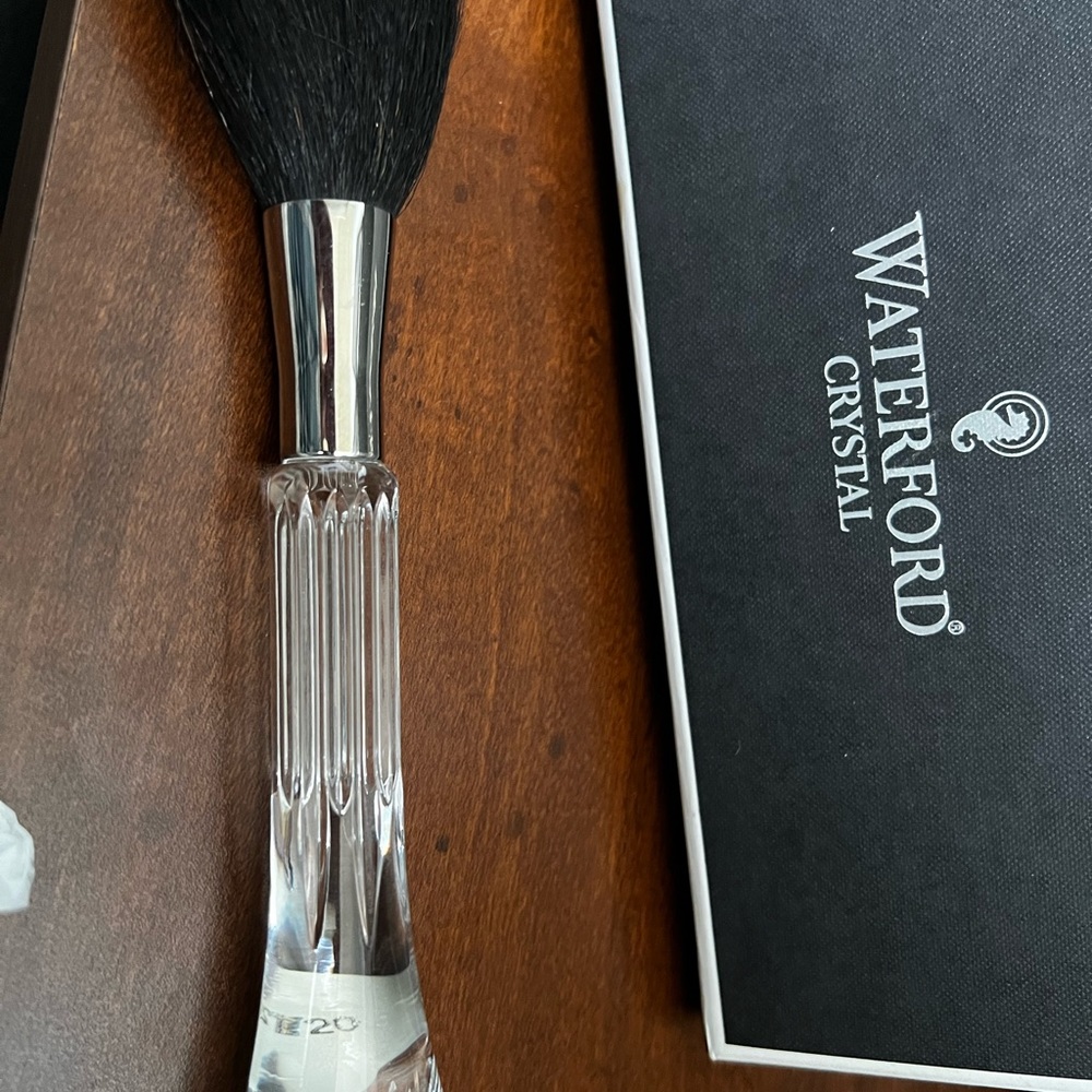 BRAND NEW Waterford Crystal make up brush. Sells online for $130. ASF